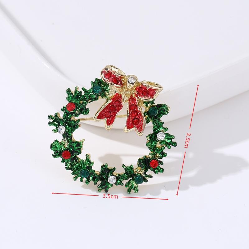 

1 шт. Сапоги, трость, снеговик, колокольчик, венок на рождественскую елку, брошь-значок Санта-Клауса, аксессуары, рождественская сверкающая брошь, праздничный подарок