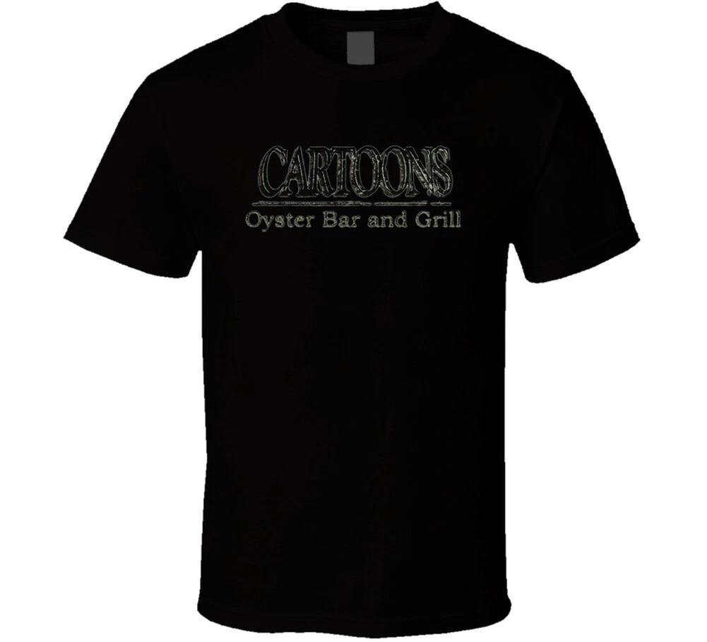 

Cartoons Oyster Bar And Grill T Shirt L