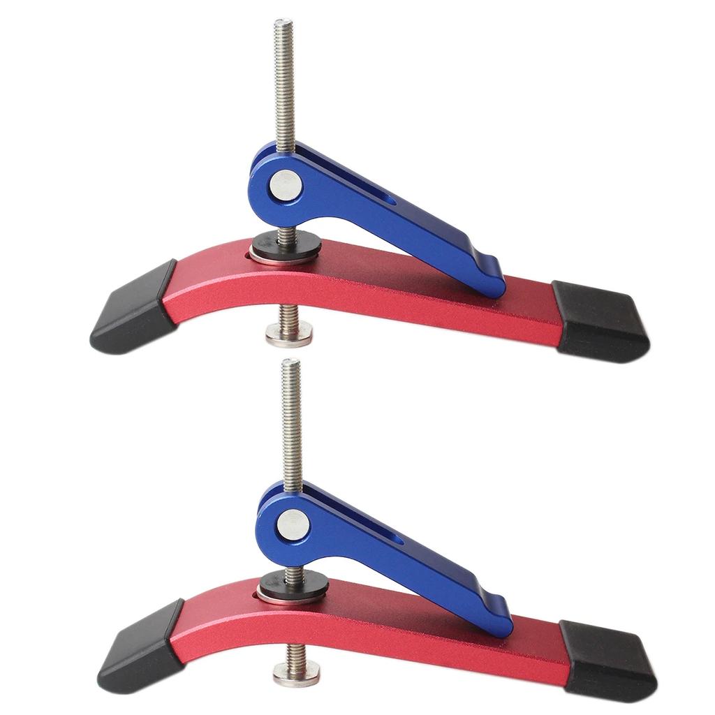 Cam Clamp Quick Acting T-Track Hold Down Clamp Woodworking Clamps with T Bolts Silder for Routers Drill Presses Table Saw