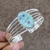 Ruby Fuchsite Gemstone Handmade 925 Sterling Silver Cuff Bangle Adjustable KKG-226