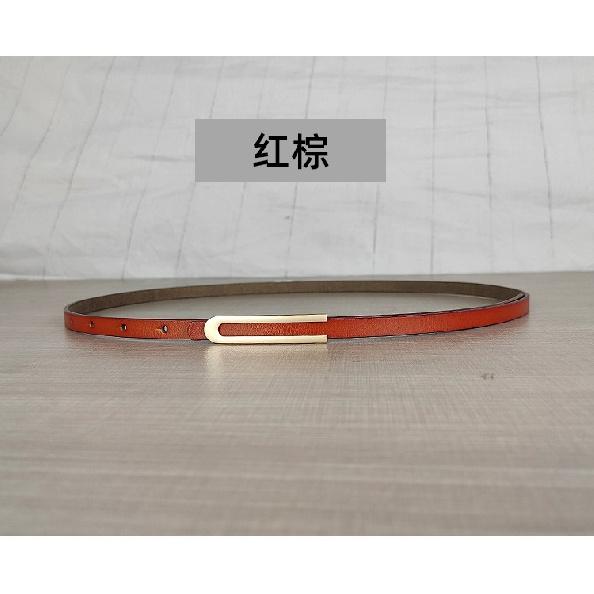 Vier Jahreszeiten Verfügbar Neuer Feiner Leder Damen Gürtel Schlicht Und Vielseitig Eleganter Ledergürtel Zu Kleid Und Rock Damenstil