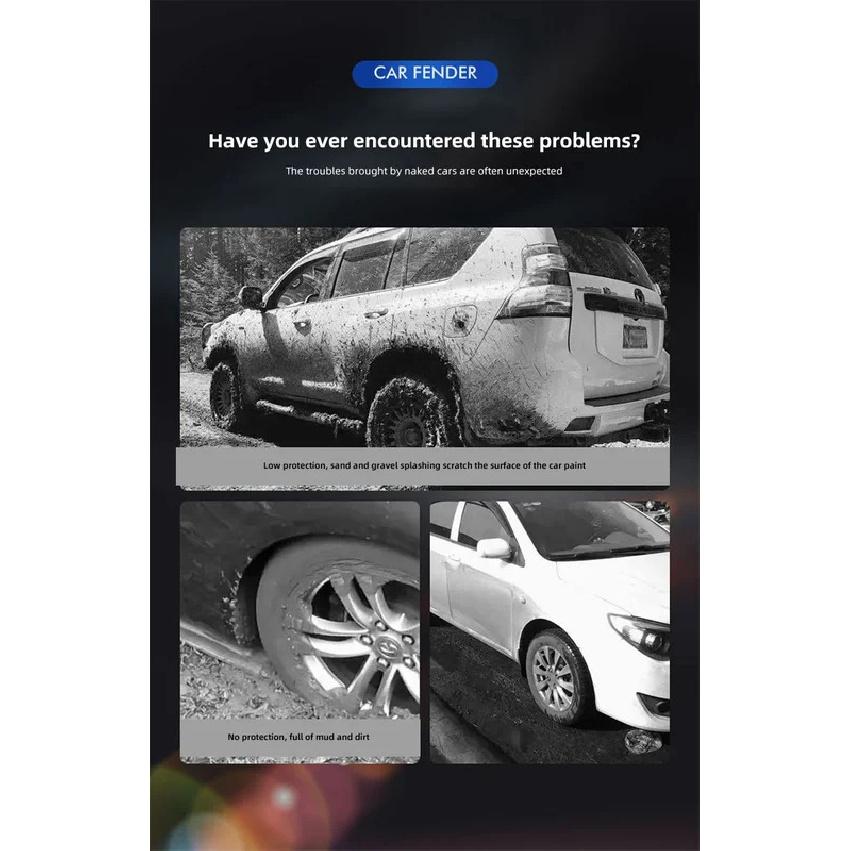 4PCS Car Mud Flaps For Toyota RAV4 XA50 Accessories      2024 Auto Mudguards Splash Guard Front Rear Fenders