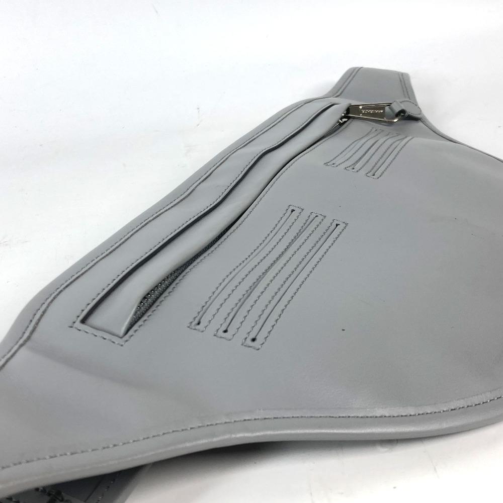 BURBERRY logo Bags Belt Bags Cross body bag Leather gray