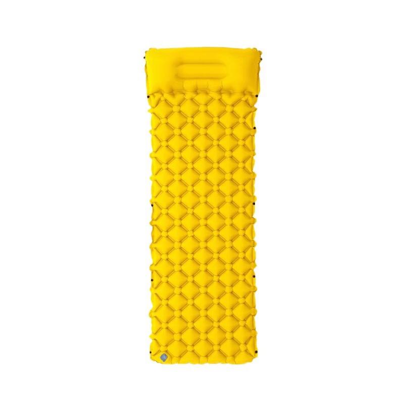 Foot-Pump Inflatable Camping Sleeping Pad