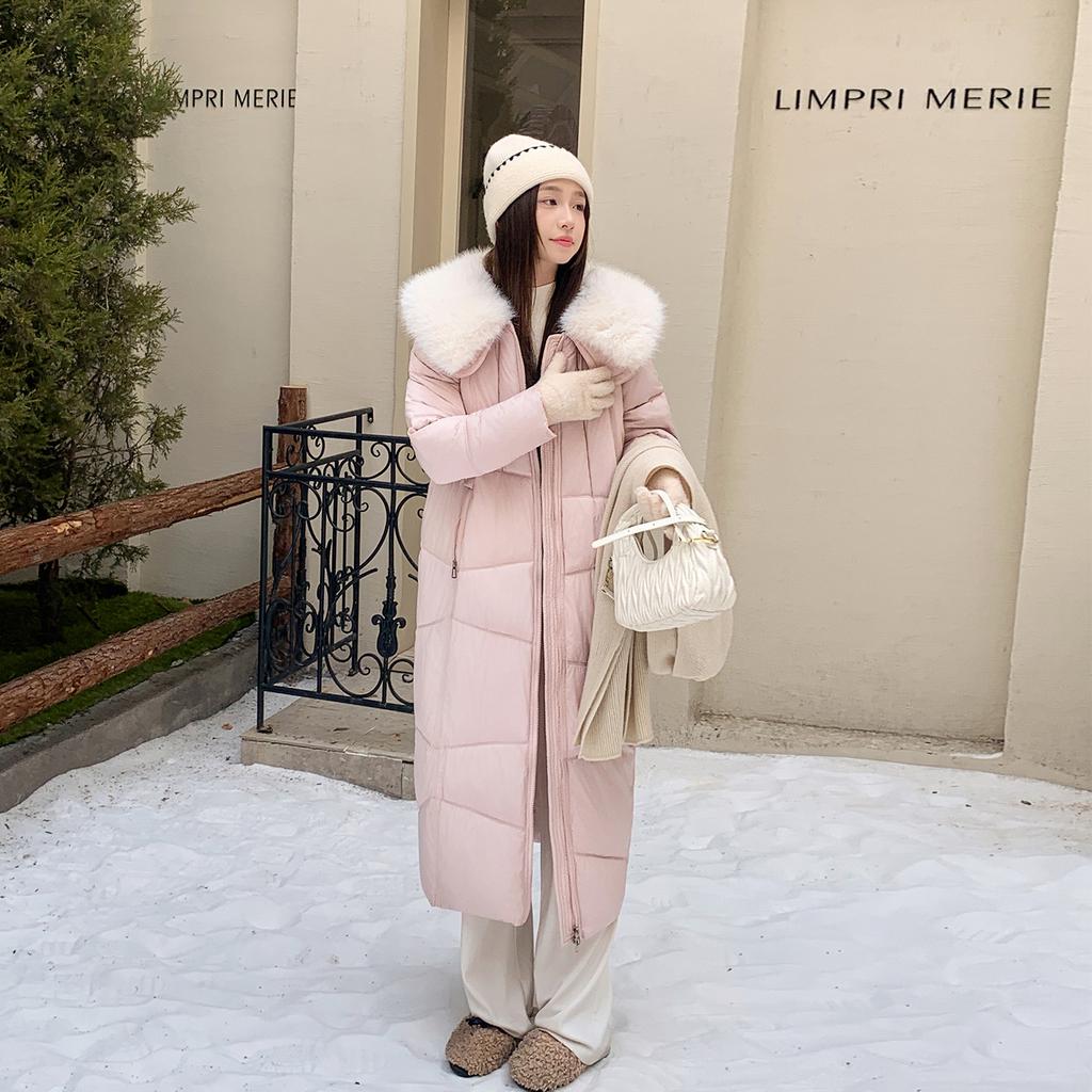 Long Over-knee Winter Thickened Long Coat Foreign Gas Padded Jacket Warm Padded Jacket