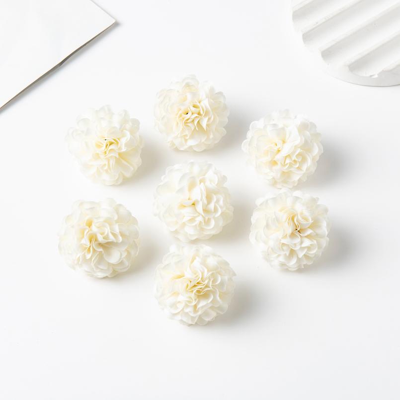 

Гвоздика Гортензия Свадебная арка Вечеринка сделай сам подарочная коробка Скрапбук Рождественский венок Домашний декор Искусственный цветок оптом Скрапбук 80pcs