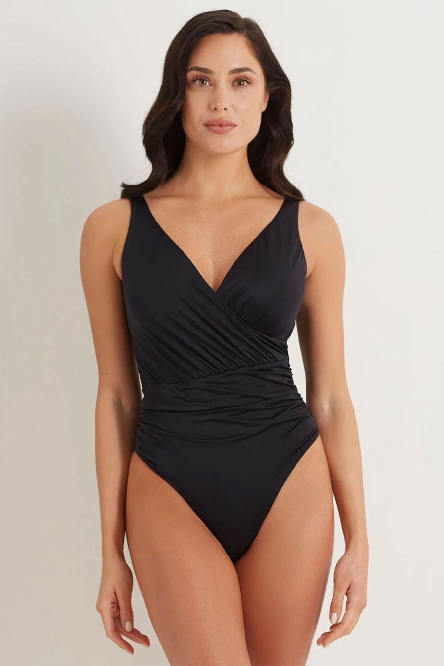 

Злитий купальник із ущільненою чашкою Yamamay (107002) 50B/2XL прозорий колір чорний