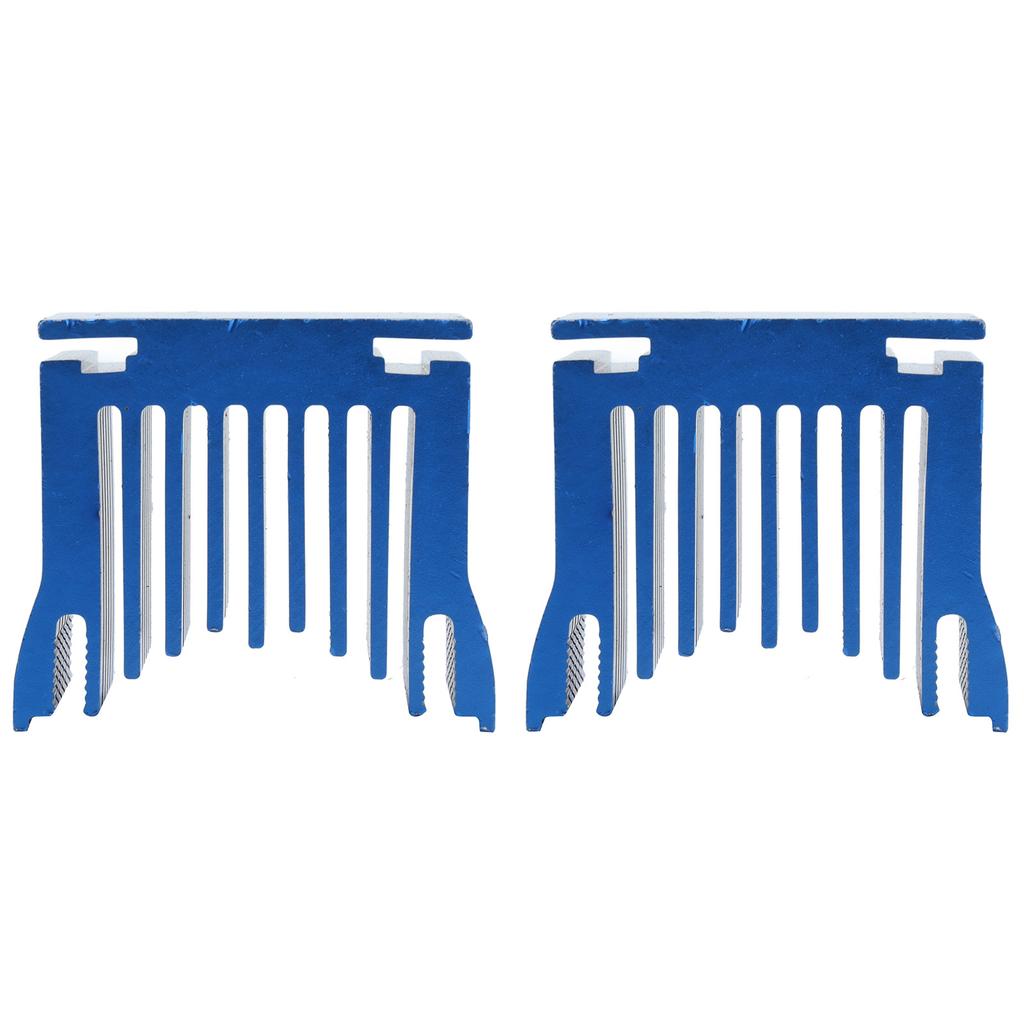 2Pcs Aluminium Heatsink Cooler 3D Printer Motherboard South North Bridge Chipset Single CoolingBlue