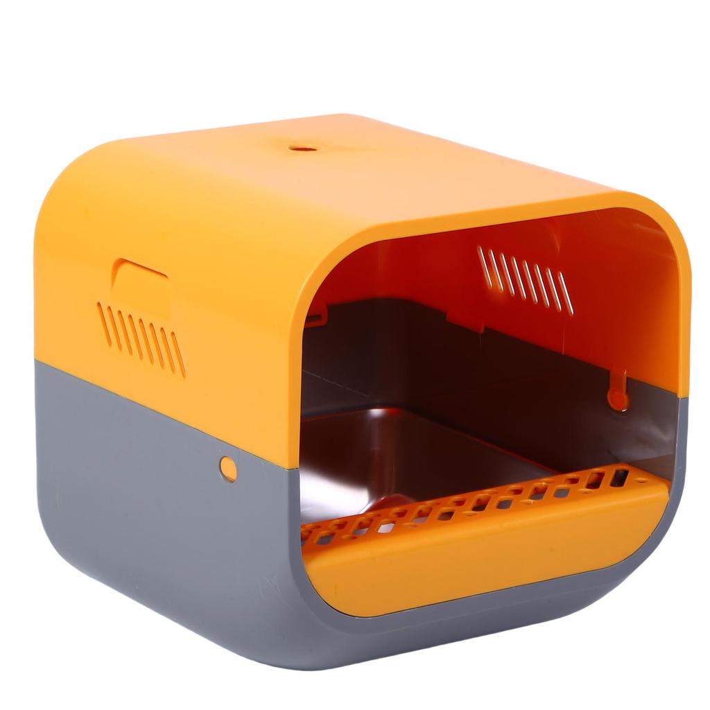 Smart kattlåda med fläkt- och sprayfunktion Videodörrklocka Stänkskyddad Rostfritt stål Kattlåda med spade