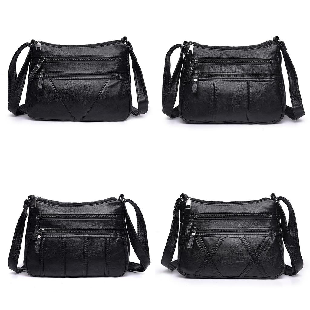 Street Style Pu Shoulder Bag For Women With Large Capacity And Zipper Closure For Daily Use
