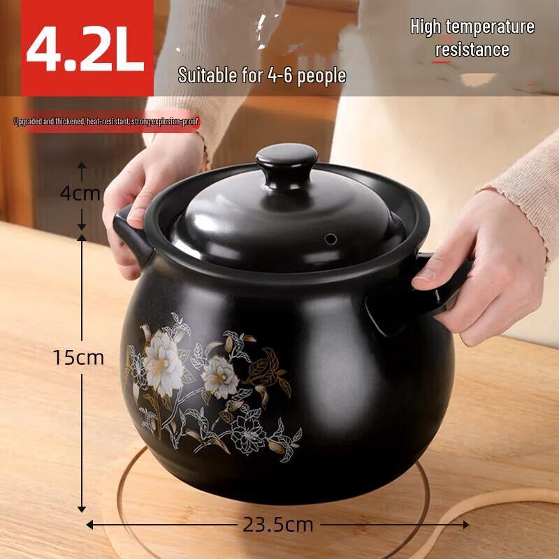 Uoto High-Temperature Ceramic Soup Pot