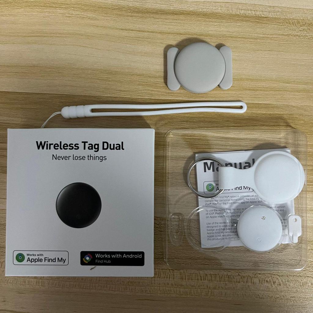 Dual-System Global Locator: Compatible with Apple AirTag & Android for Anti-Loss Tracking.