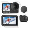 For DJI Osmo Action 6 5 Pro 4 3 Screen Protector Tempered Glass Film Lens Cover Cap Bag Case for DJI Action 4 5Pro Accessories