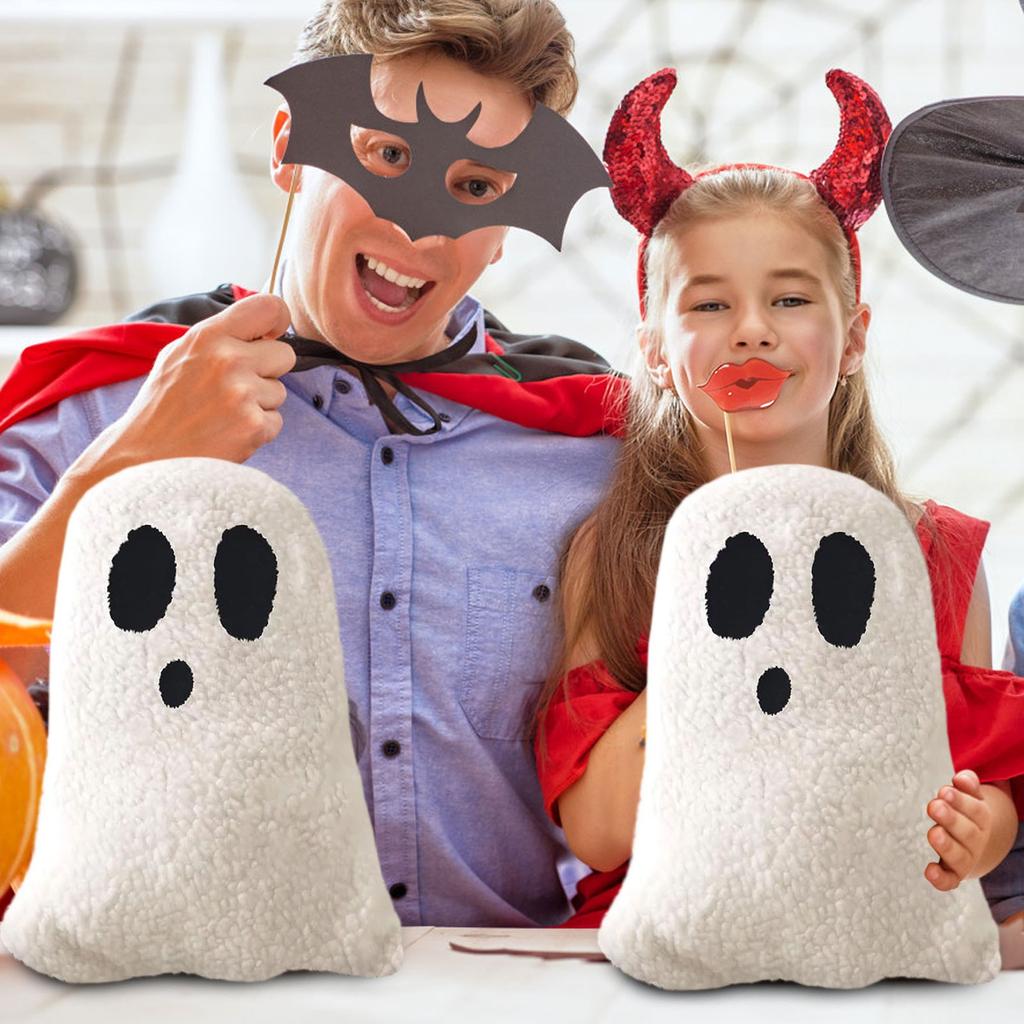 1pc Halloween Plush Toy Throw Pillow Decoration Spooky Pillow For Sofa Bed Sofa Halloween Party Outdoor Home Decor Decorative Cushion