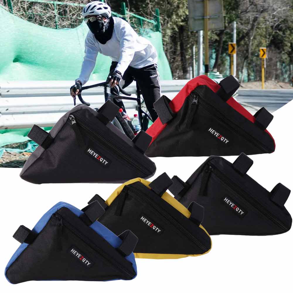 Storage Bicycle Triangle Bag Ultra-light Saddle Frame Pouch Bike Beam Hanging Bag  Bike Accessories