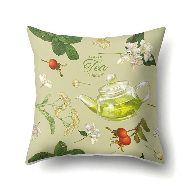 Cool Summer Fruit Polyester Pillowcase Car Decoration Home Print Small Fresh Cute Pillowcase