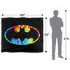 Batman Tie Dye Blanket
