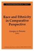 The Race and Ethnicity In Comparative Perspective Book