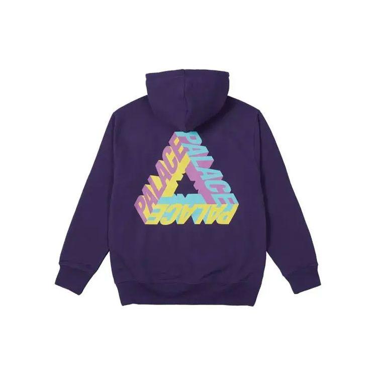 

Palace Толстовка с принтом P-3D FW21 Толстовка унисекс фиолетового цвета P21HD027 XL