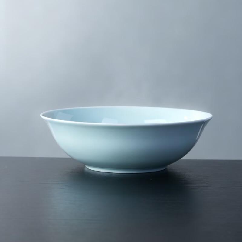 Jingdezhen Underglaze Celadon 9-inch Soup Bowl