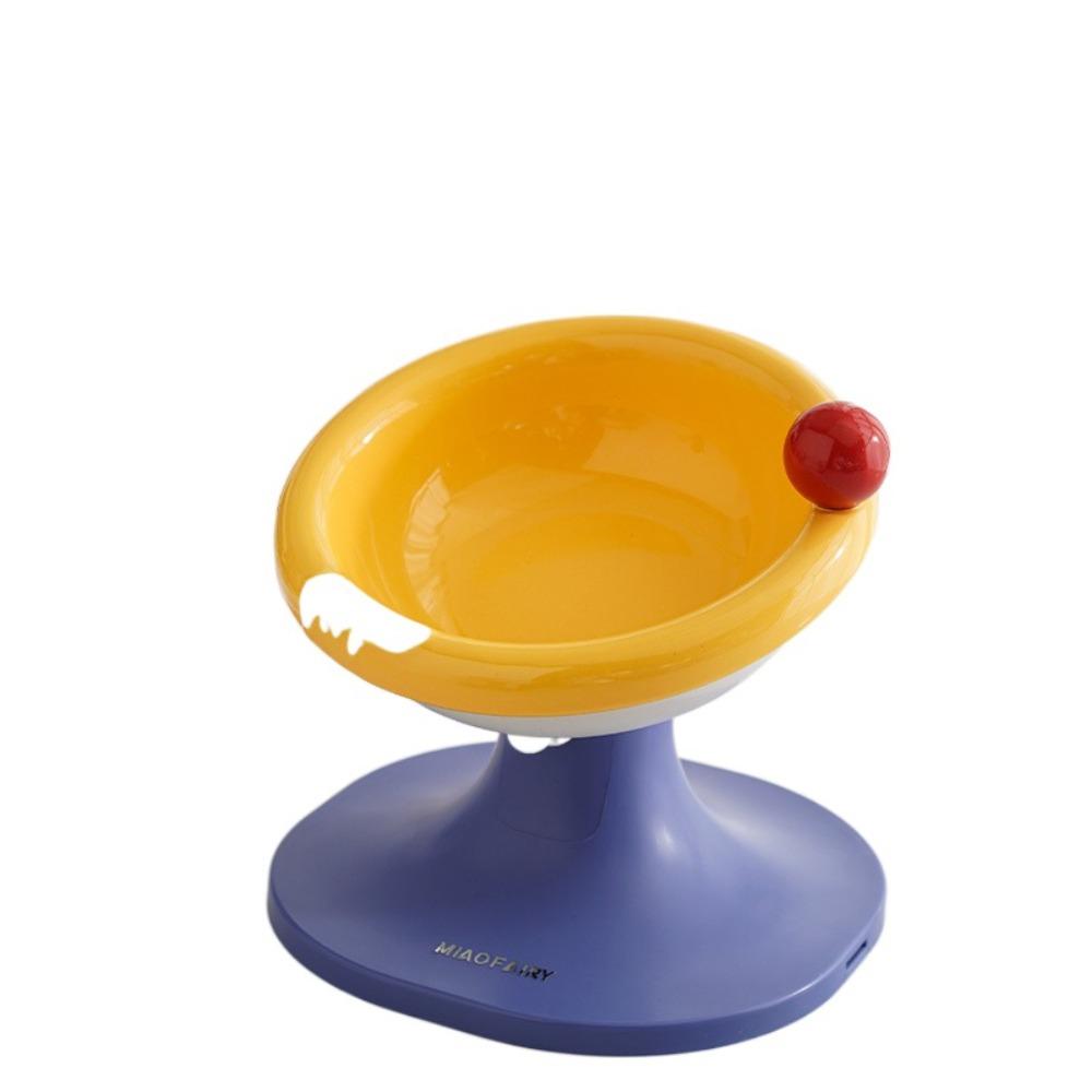 

Ceramic Cat Bowl Height Adjustable Pet Drinking Feeder Dog Food Feeding Basin Neck Protection Style 3