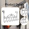 over The Door Hooks 7 Bathroom Accessories Storage Hanger Hook Coat for Hanging