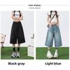 Women's Jeans 2026 Summer New Loose High-Waisted Light-Colored Straight Wide-Leg Pants