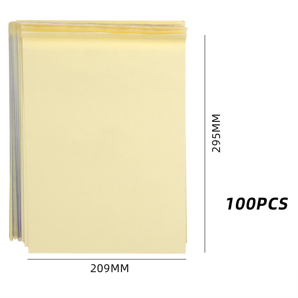 DM 100 PCS Tattoo Transfer Paper Tattoo Stencil Paper Tattoo Copier 4 LayersA4 Size Tattoo Thermal Stencil Paper Tattoo Supplies