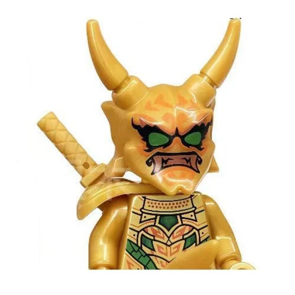 8cm Ninja Set Building Blocks Woodfire Dragons Forbidden Five Mini Action Figure Toys