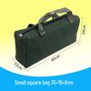 Large Capacity Wear-Resistant Canvas Tool Bag for Electricians and Woodworkers with Multi-Function Storage