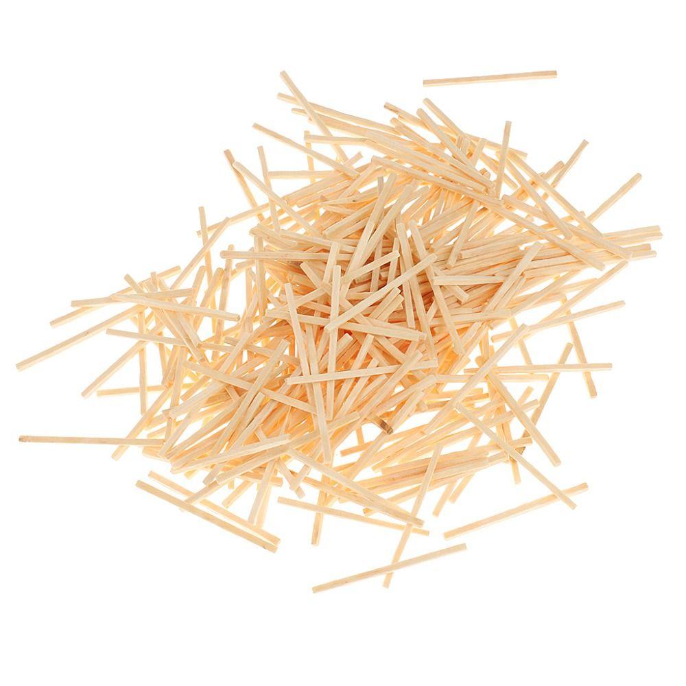 DIY Craft Supplies Wooden Match Sticks Colorful Wooden Matchsticks Wooden Sticks Handmade Material Wood color