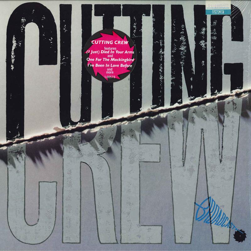

LP Record CUTTING CREW - Broadcast 190573 VIRGIN 1987 US Rock Used