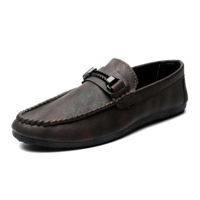 Fashion Men Business Shoes Mens Leather Loafers Luxury Breathable Men Casual Shoes Slip On Male Boat Shoe Moccasins Botas Para Hombre