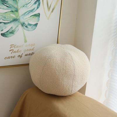 Round Pillow Throw Pillow Ball Extra-Soft Fully Filled Minimalist Modern Bedroom Decorative Pillow Cushion