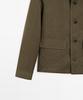 Massimo Dutti 100% Linen Pocket Overshirt