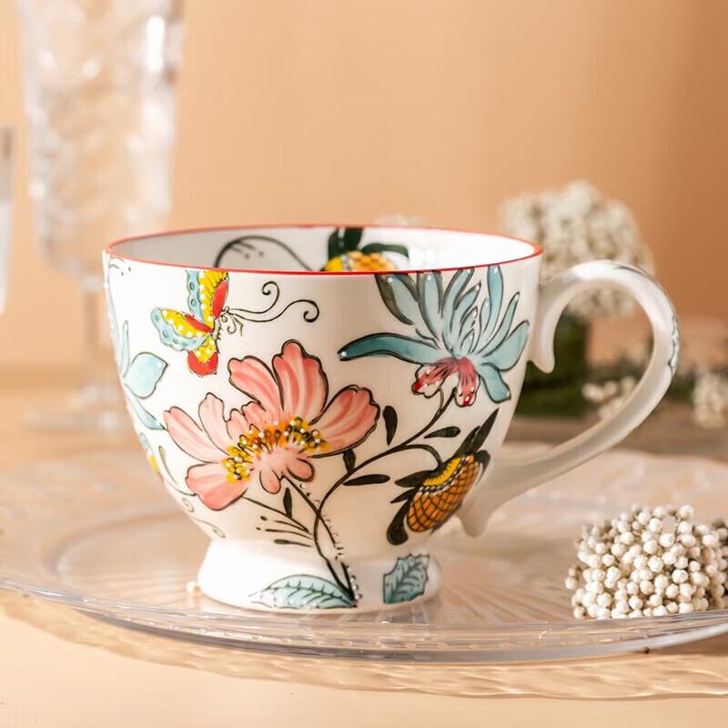 JOYYE Ceramic Mug with Spoon