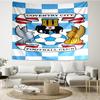 1PC Coven-try Football Club Crest Printed Tapestry Room Decoration Wall Hanging for Living Room Bedroom, dormitory, Birthday and Christmas gifts