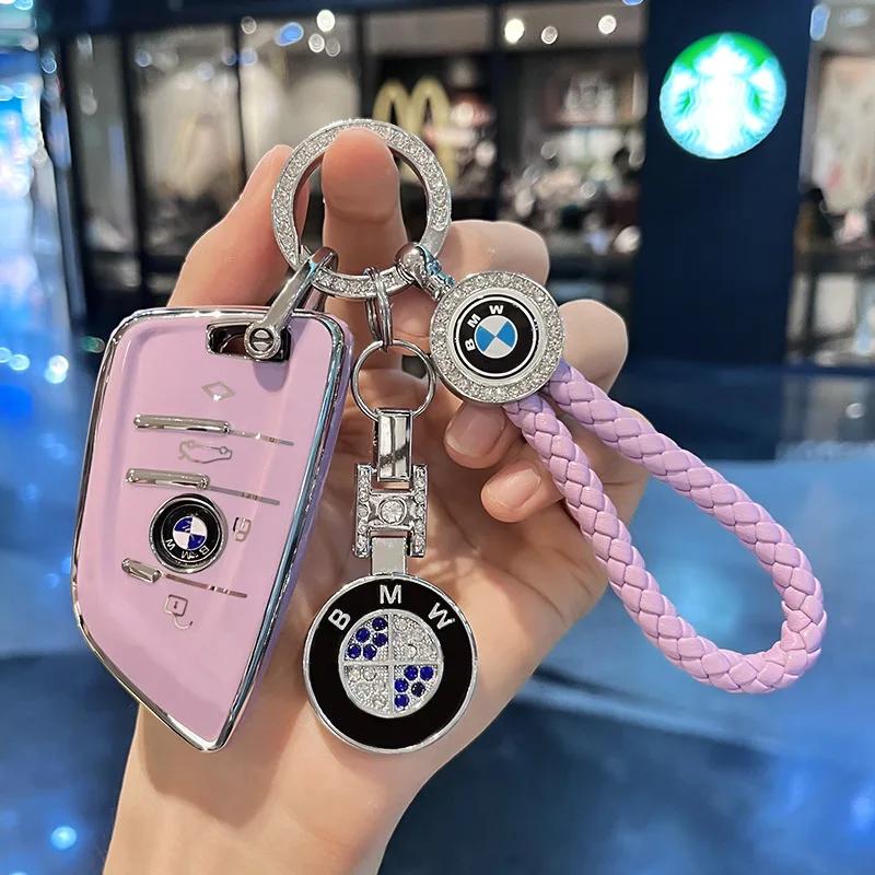 Car Sticker Hot 2025 TPU Car Remote Key Case Cover Shell Protector For BMW 1 3 5 7 Series X1 X3 X5 X6 F34 F10 F11 F20 F25 G30 M2
