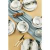 Natural Stone Energy 32 Piece Dinnerware And Breakfast Set For 6 People