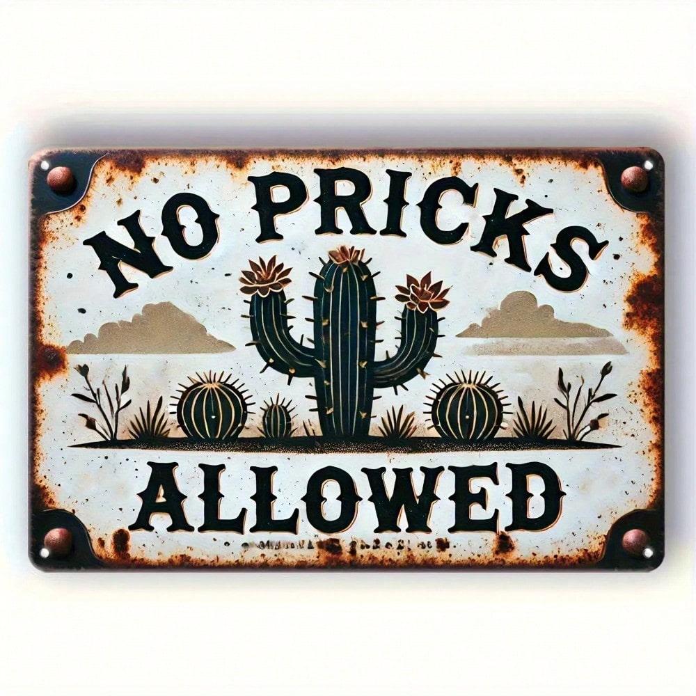 Retro Metal Paintings, Furniture, Living Room Decoration 20x30cm