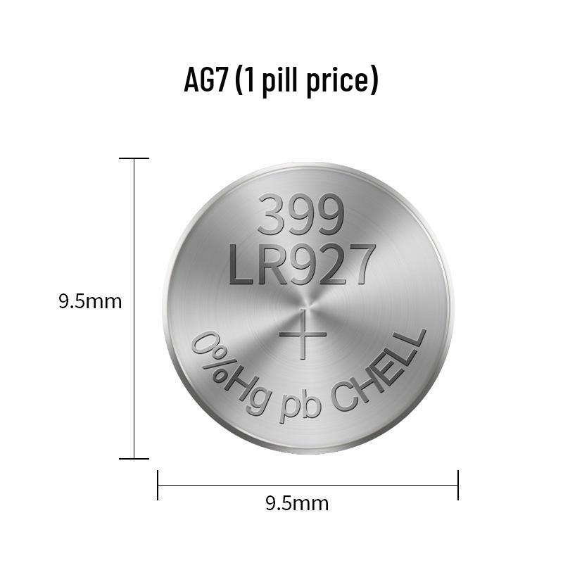 AG13 LR44 A76 L1154 Double-Button Battery for Small Electronics and Night Lights