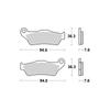 brembo SERIEORO 07BB04SP Brake Pad SP (SERIEORO)
