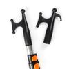 Telescoping Design Nylon Boat Hook Black Plastic Telescoping Pole Attachment Boat Hook End  Mooring