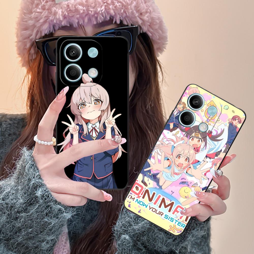Anime Mahiro Oyama Onimai Phone Case for Xiaomi Redmi Note 14 13 12 11 S Pro Plus 4G 5G Colorful Printing Cover Pretty Cover