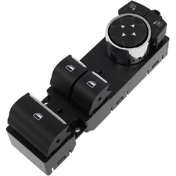 

CCIYU Master Power Window Switch Front Left Driver Side Fit 2015-2023 for Ford Mustang FR3Z14529CB SW7456 SW7666 DWS2131