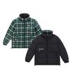 New Balance Down Jackets Unisex Black Stand Collar Without Hood Moderate Reversible 5PC44273-BK