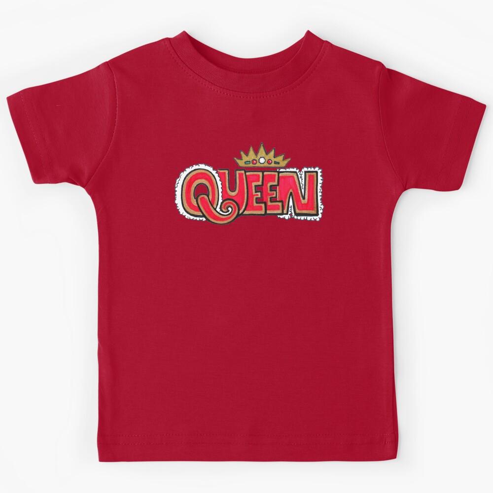 Queen with Crown Kids T-Shirt 120