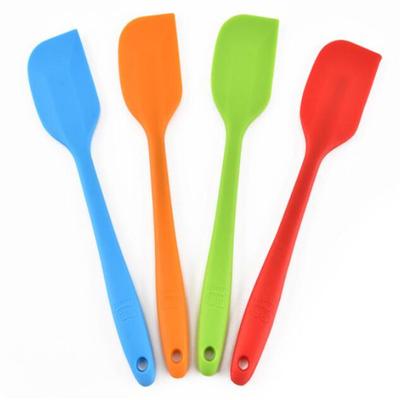 Juego de Espátulas de Silicona Antiadherentes Multicolores de Grado Alimenticio Rasqueta para Galletas Repostería Espátula para Hornear Pasteles Espátula de Silicona