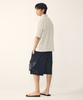 STUDIO TOMBOY [Men] Single-Pleat Elastic Half Cargo Pants_Black 9156231116