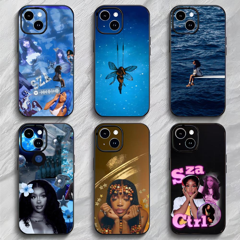 Soulful R&B American Singer S-SZA Phone Case Phone Case Trend Soft Packaging Lightweight For iPhone17 16 15 14 ProMax